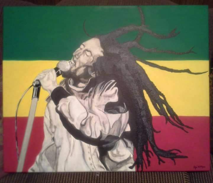 Bob Marley (commission) by A.D.M.