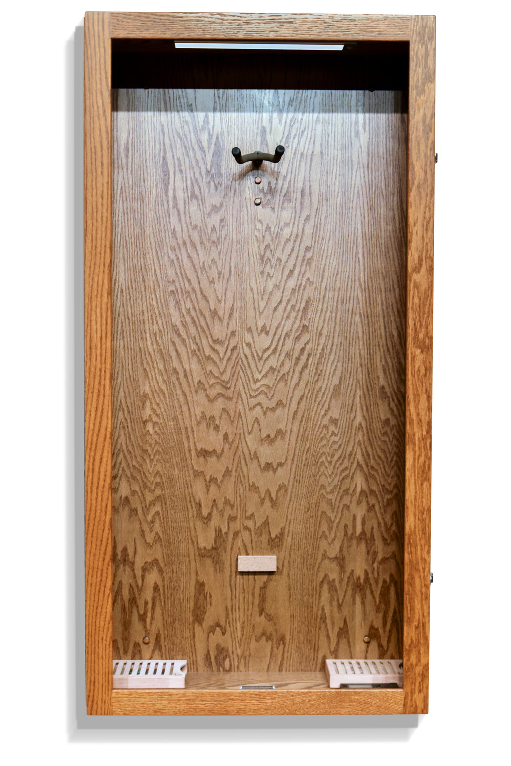ClimaCase Rectangle Humidor - Red Oak with Golden Walnut Stain Acoustic Remedy Cases