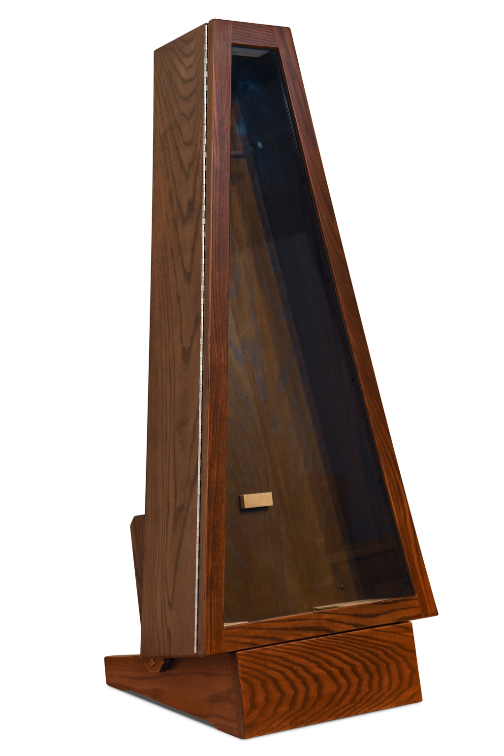 ClimaStand Triangle Humidor with Base - Northern White Ash with Coffee Stain Acoustic Remedy Cases
