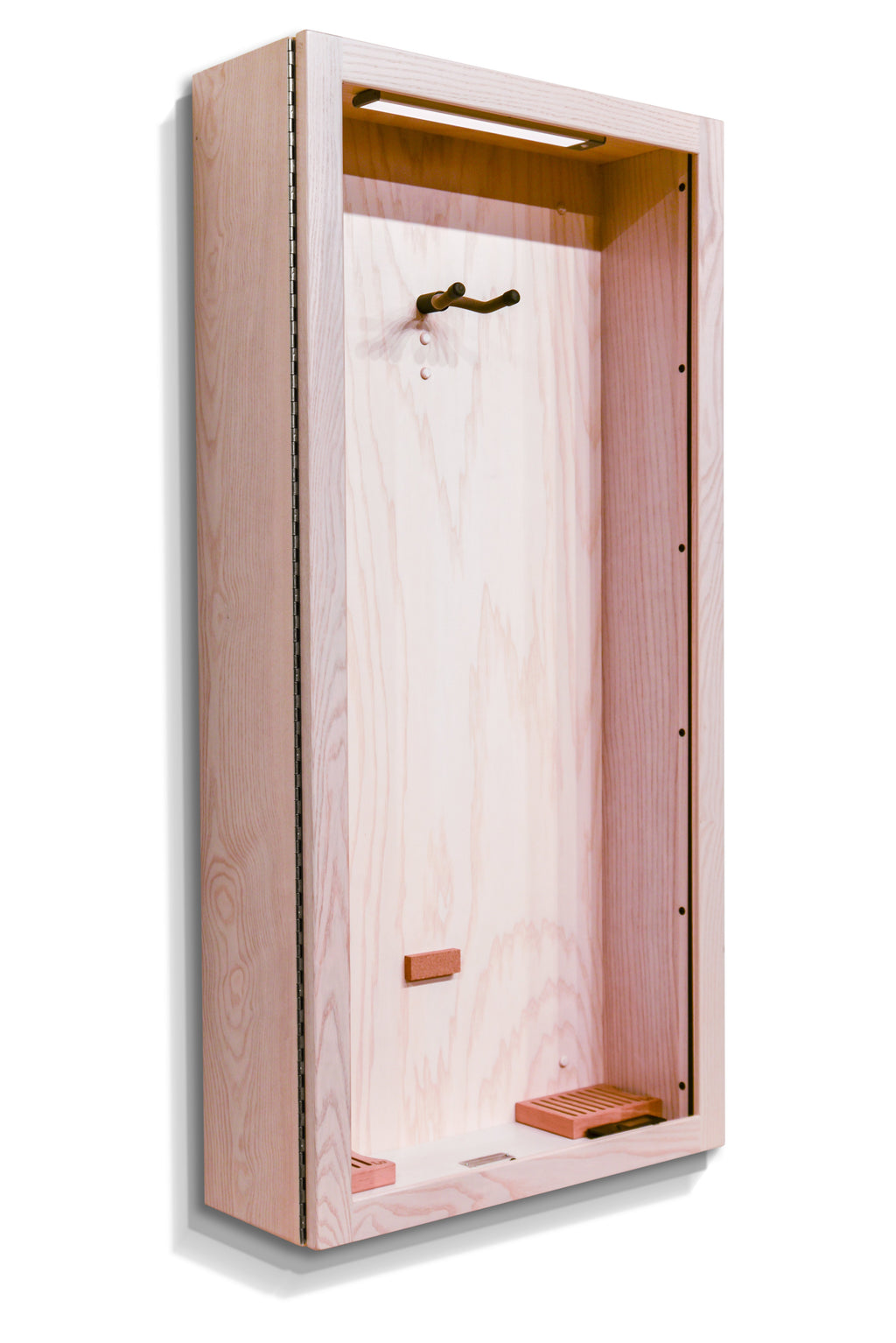 ClimaCase Rectangle Humidor - Northern White Ash with White Wash Stain Acoustic Remedy Cases