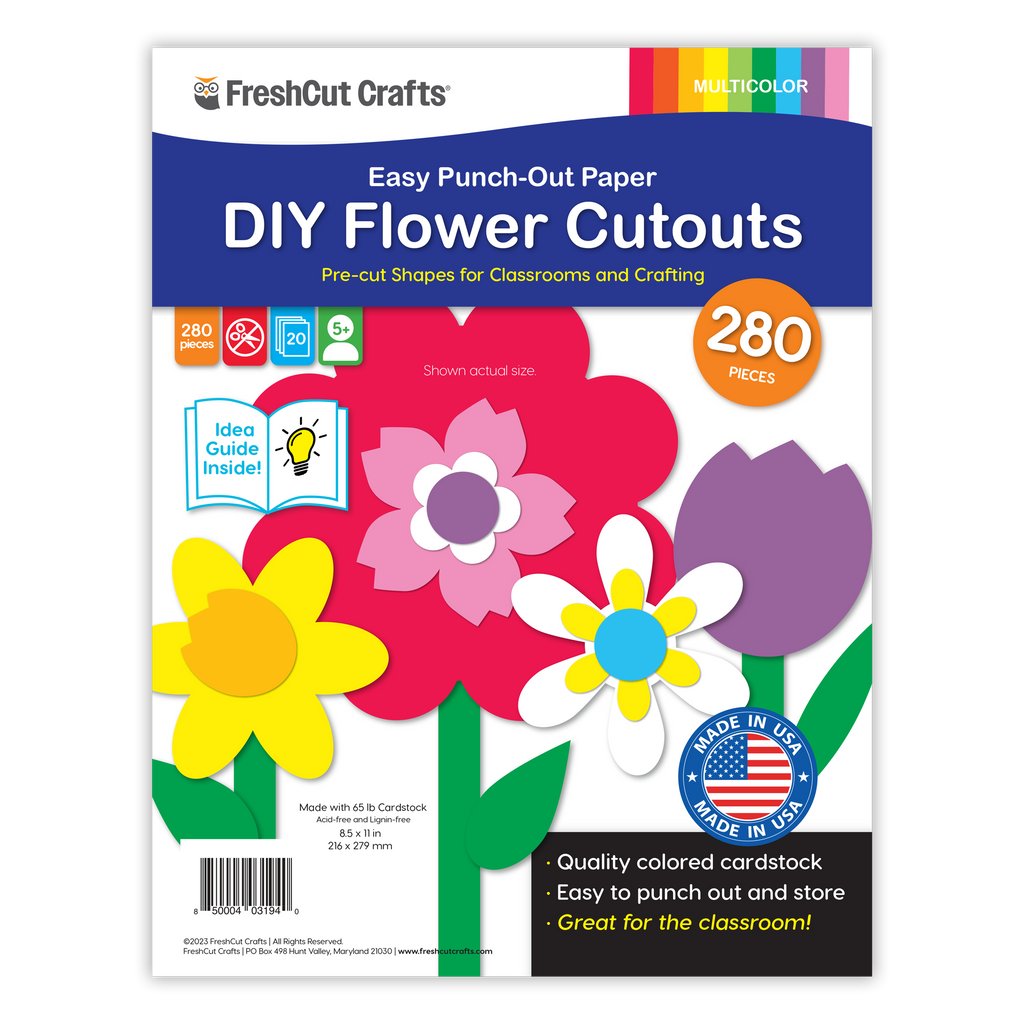 DIY Flower Cutouts FreshCut Crafts