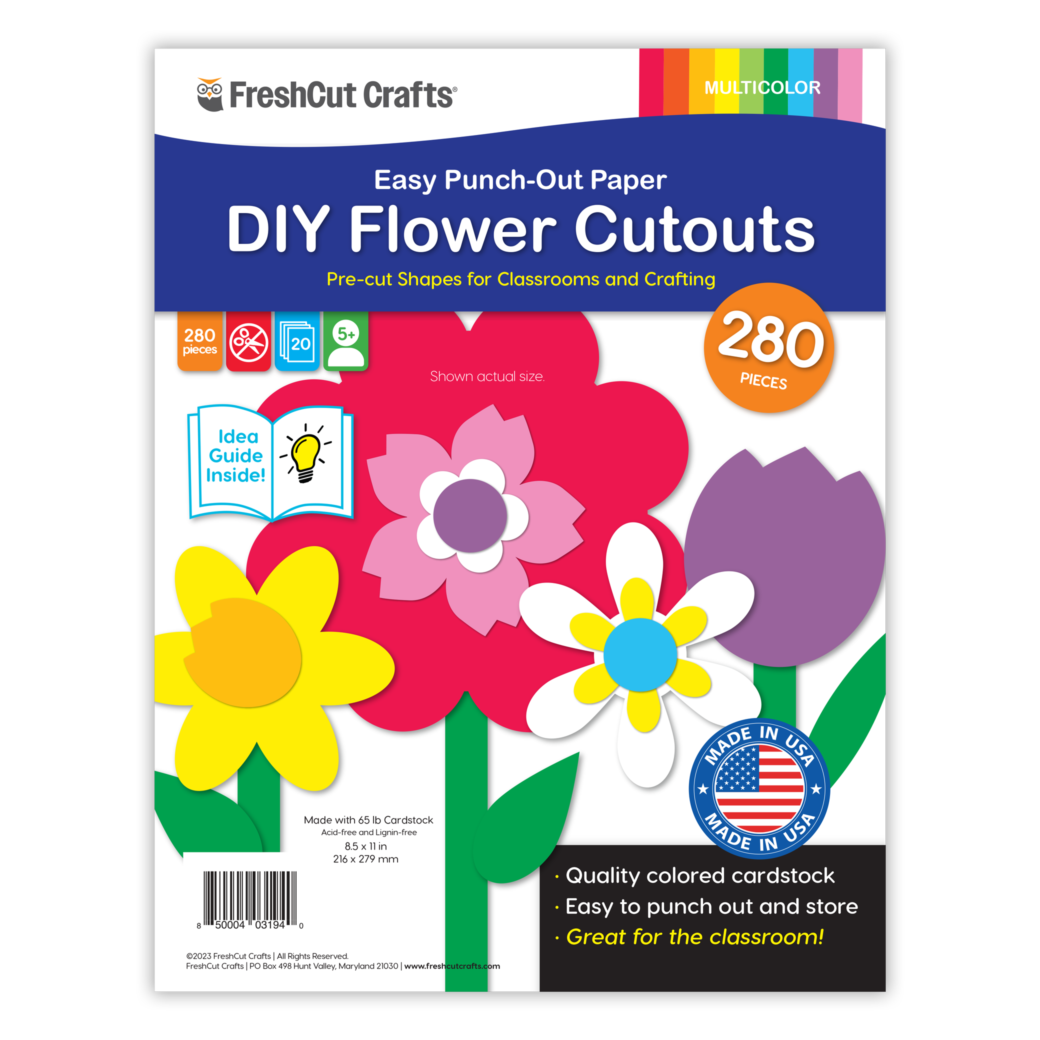 DIY Flower Cutouts FreshCut Crafts