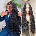 Human hair boho braids HOL stores