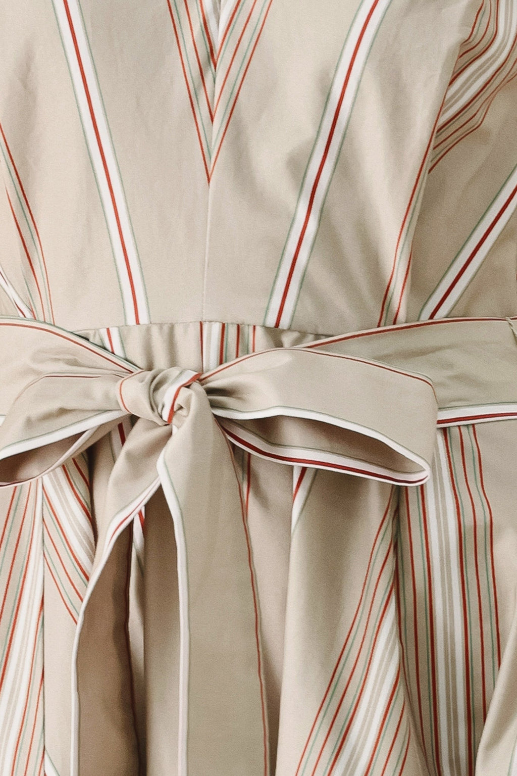 SWEET STRIPE WOVEN MIDI DRESS Flying Tomato