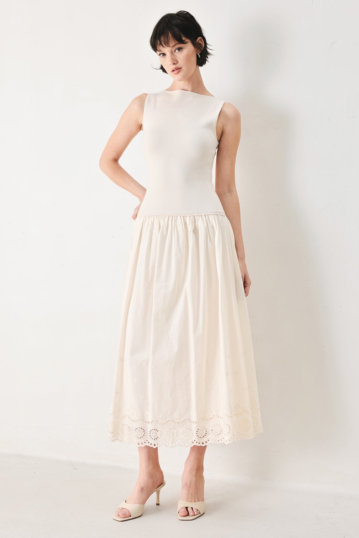 DAYDREAM THREAD MIDI DRESS Flying Tomato