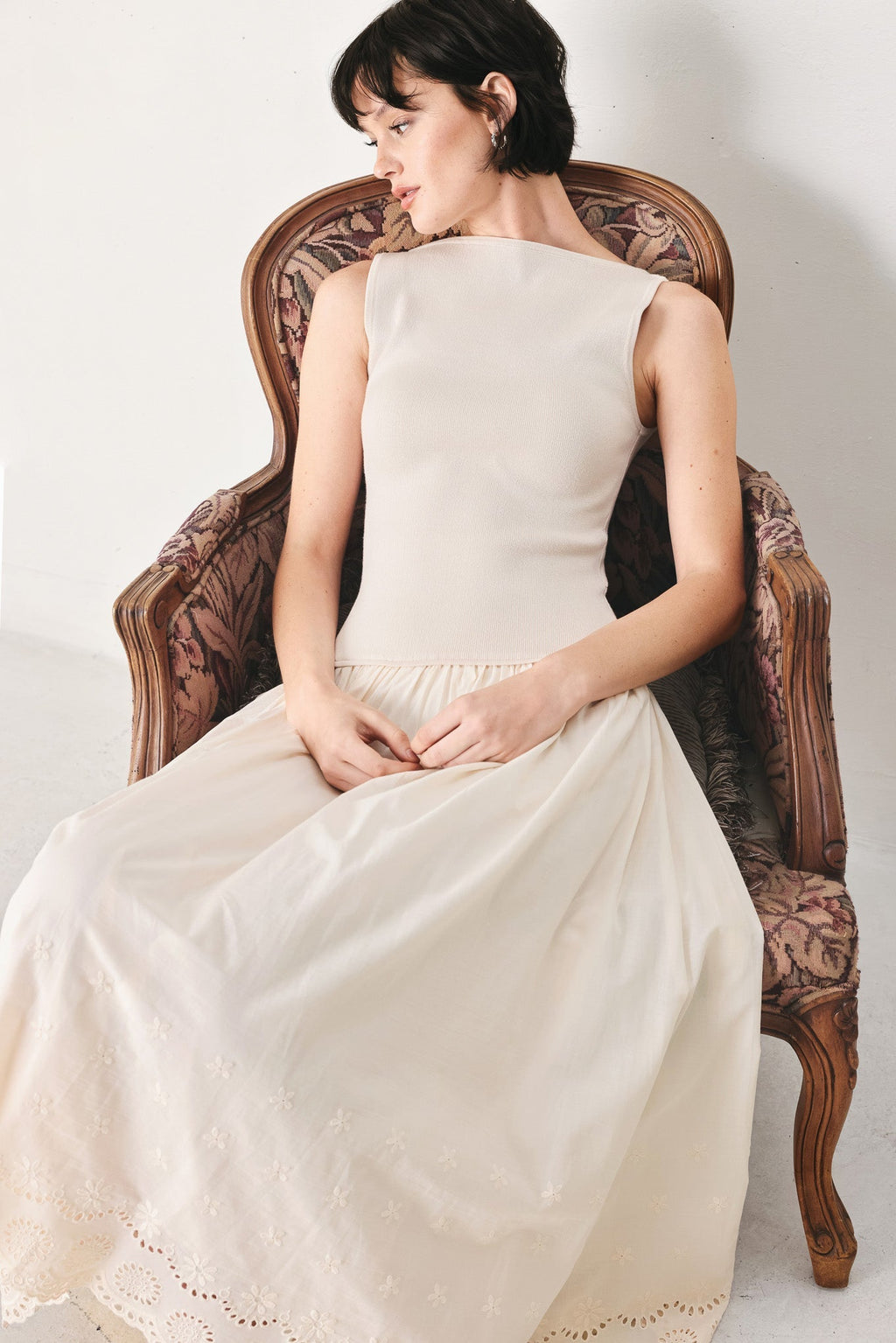 DAYDREAM THREAD MIDI DRESS Flying Tomato