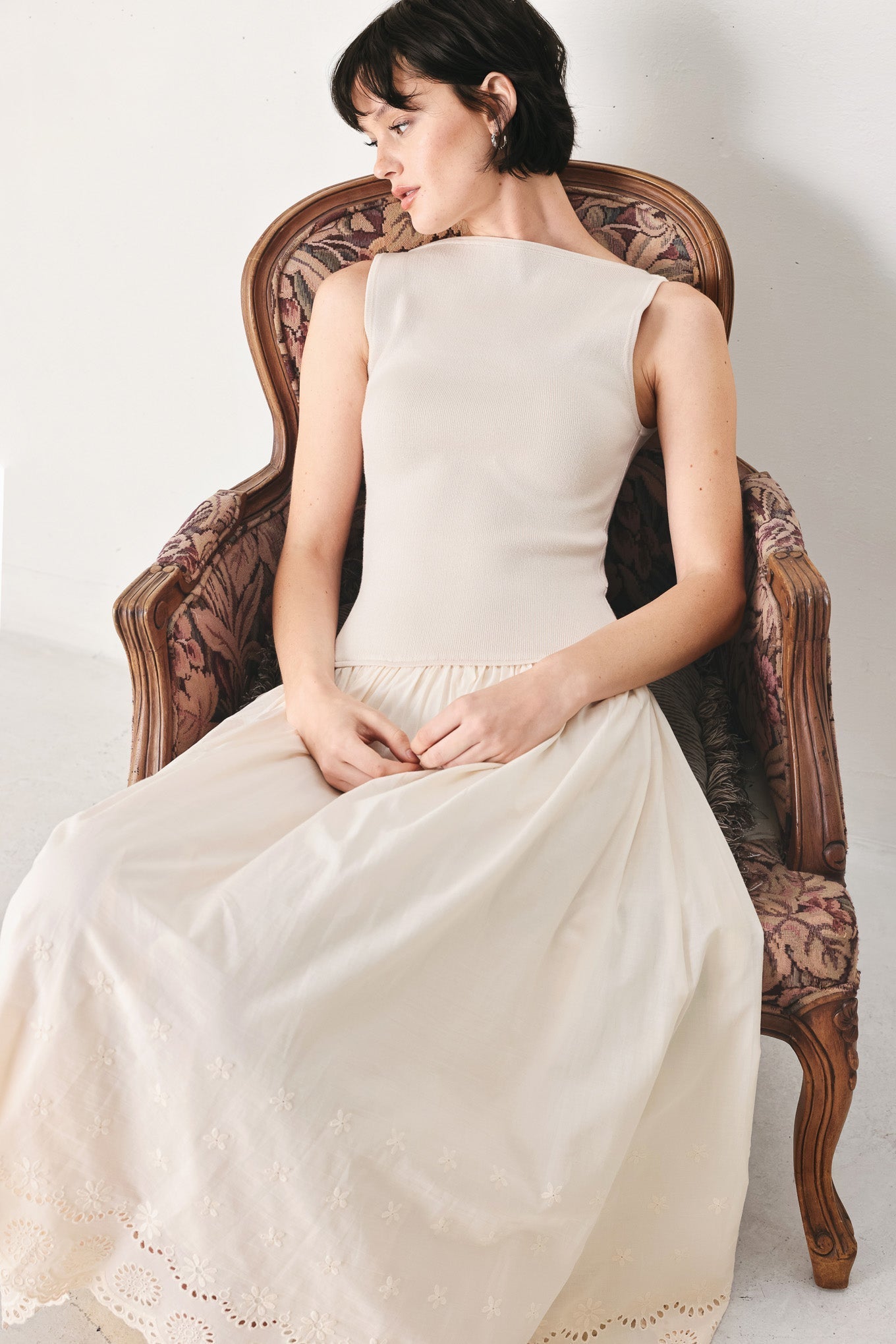 DAYDREAM THREAD MIDI DRESS Flying Tomato