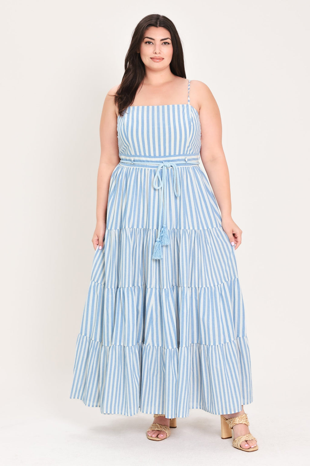 ROSY BREEZE WOVEN ANKLE DRESS Flying Tomato