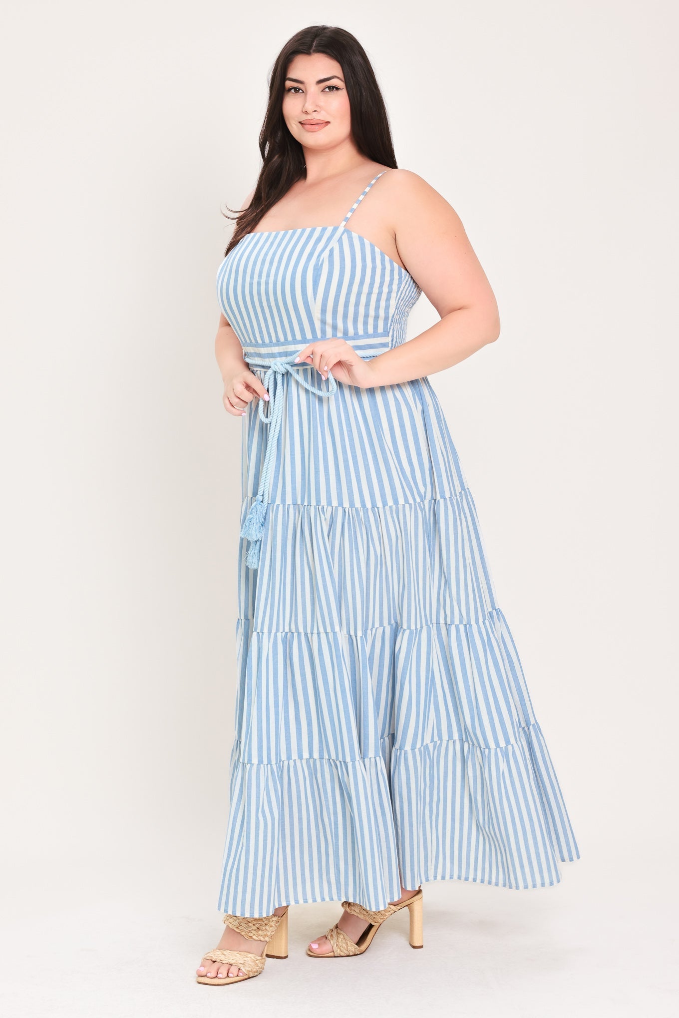 ROSY BREEZE WOVEN ANKLE DRESS Flying Tomato