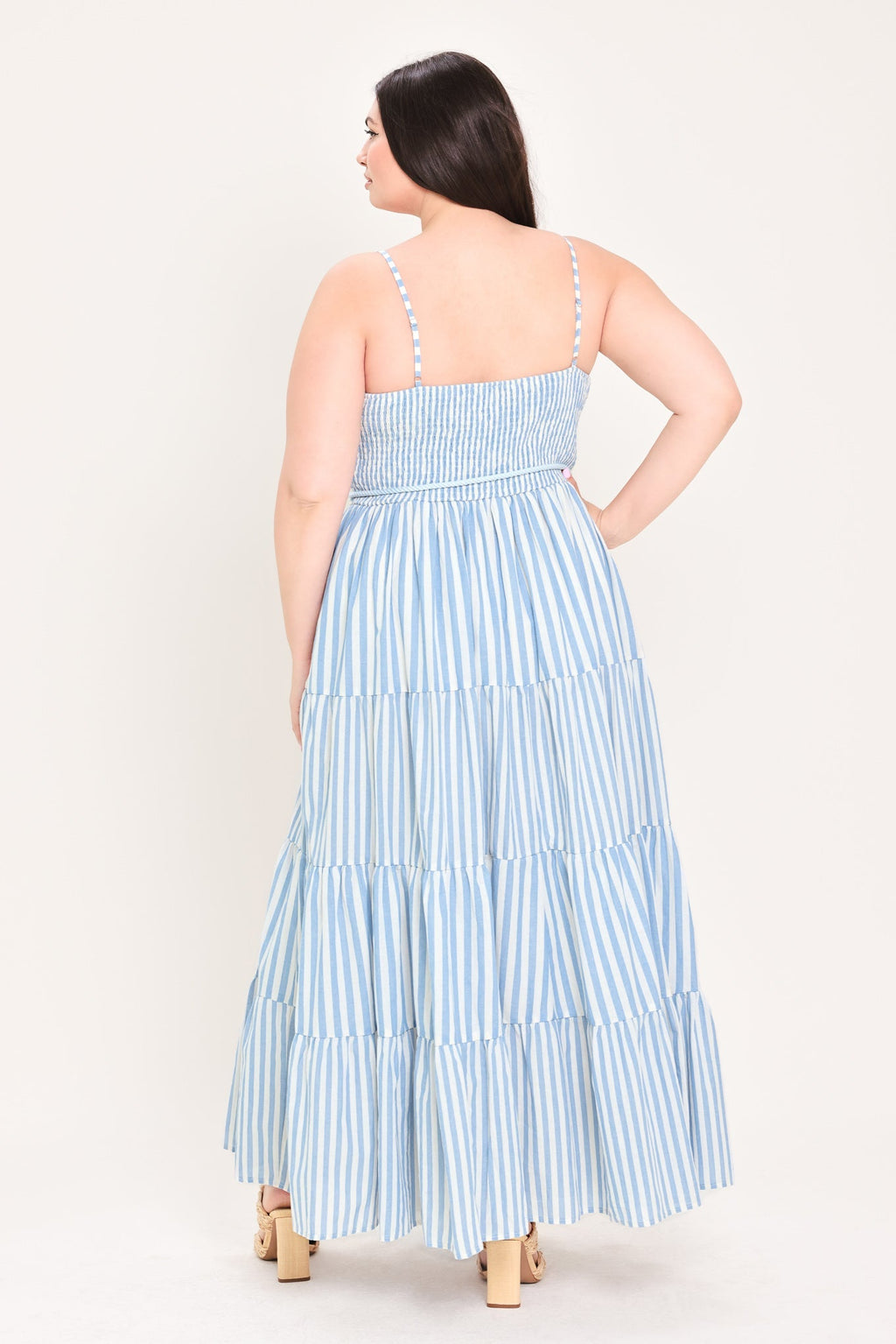 ROSY BREEZE WOVEN ANKLE DRESS Flying Tomato