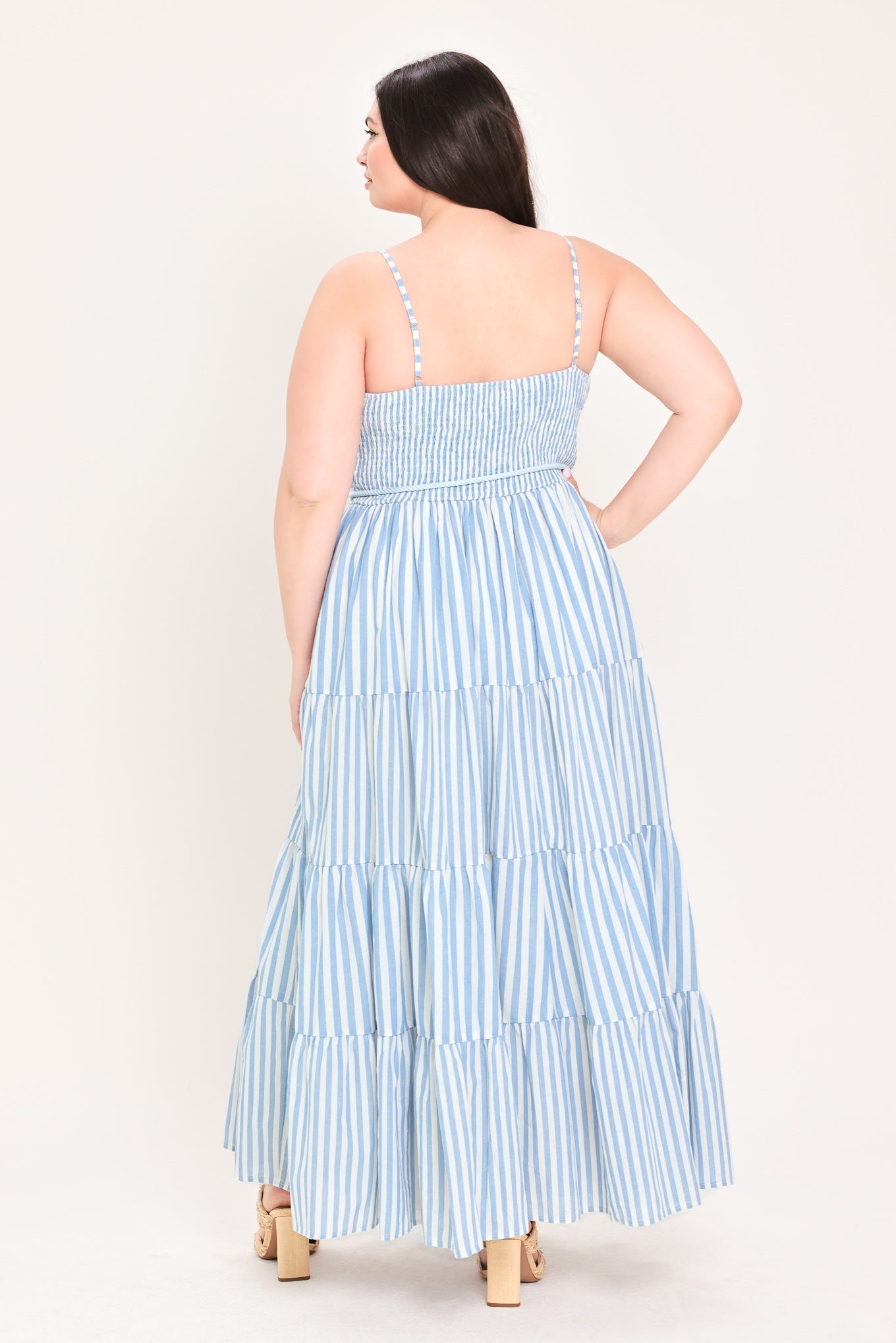 ROSY BREEZE WOVEN ANKLE DRESS Flying Tomato
