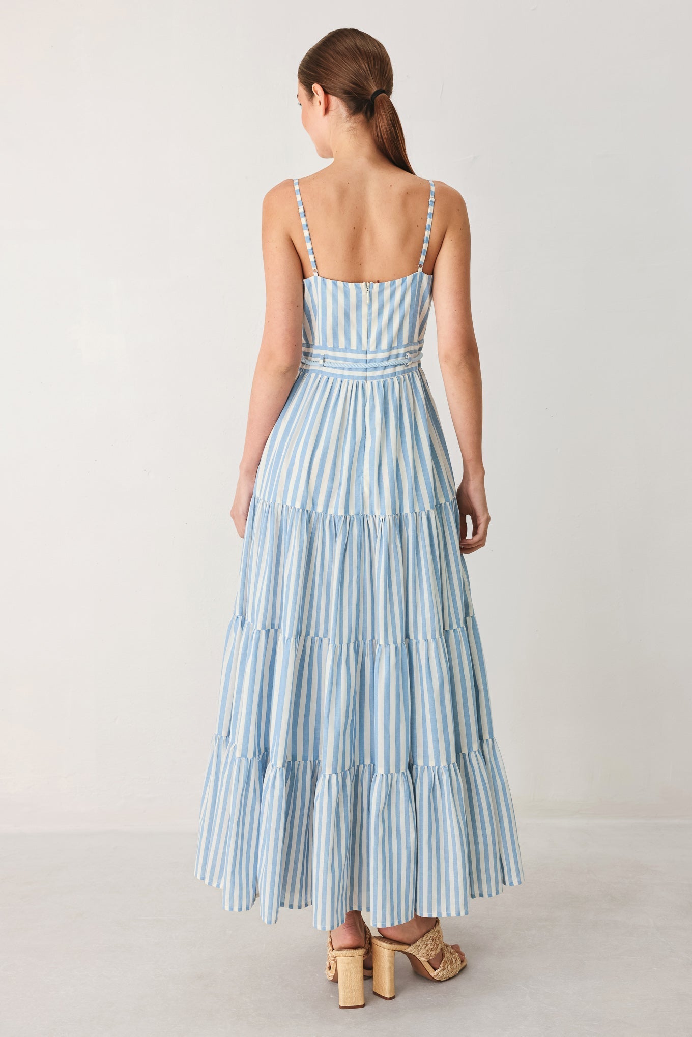 ROSY BREEZE WOVEN ANKLE DRESS Flying Tomato