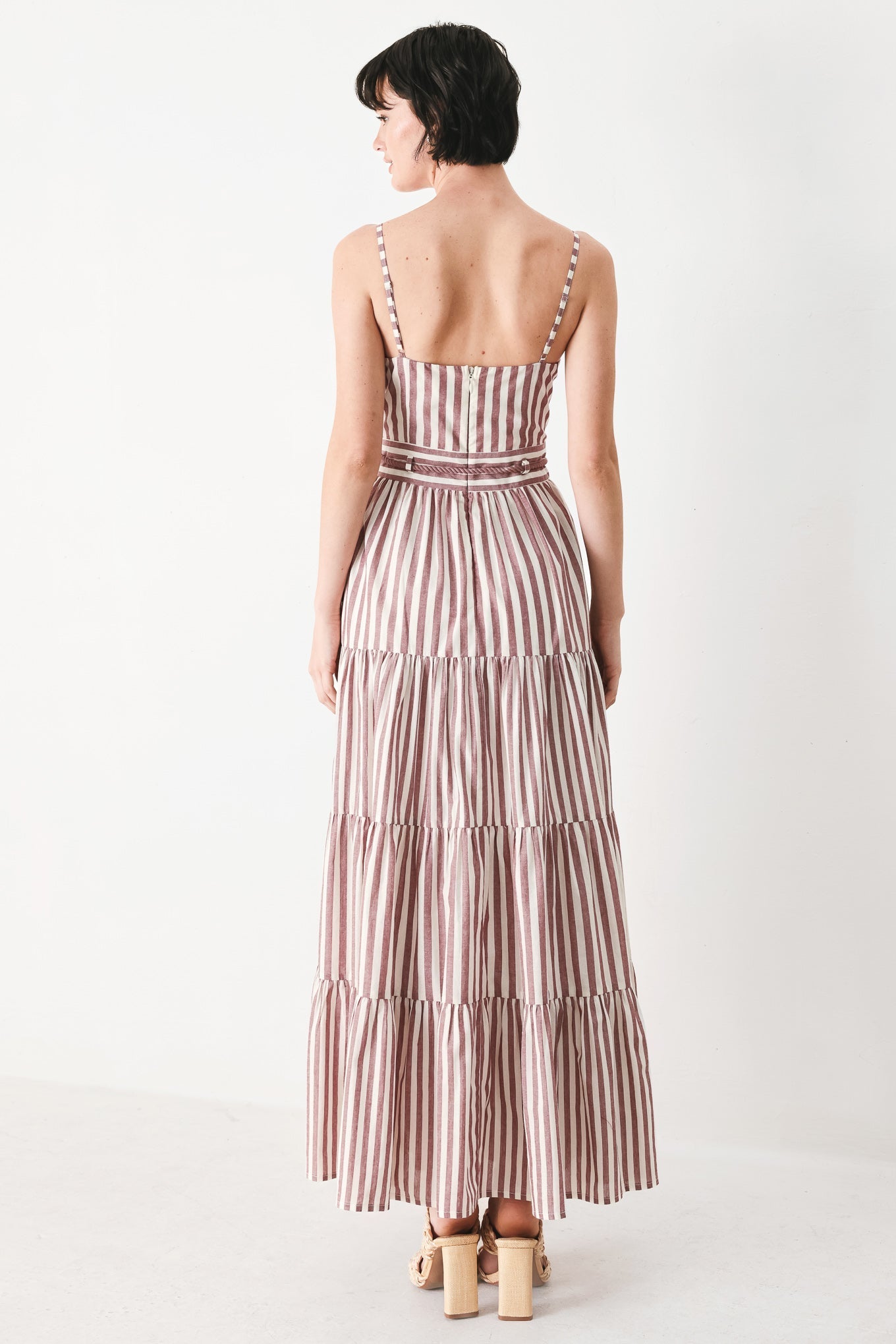 ROSY BREEZE WOVEN ANKLE DRESS Flying Tomato