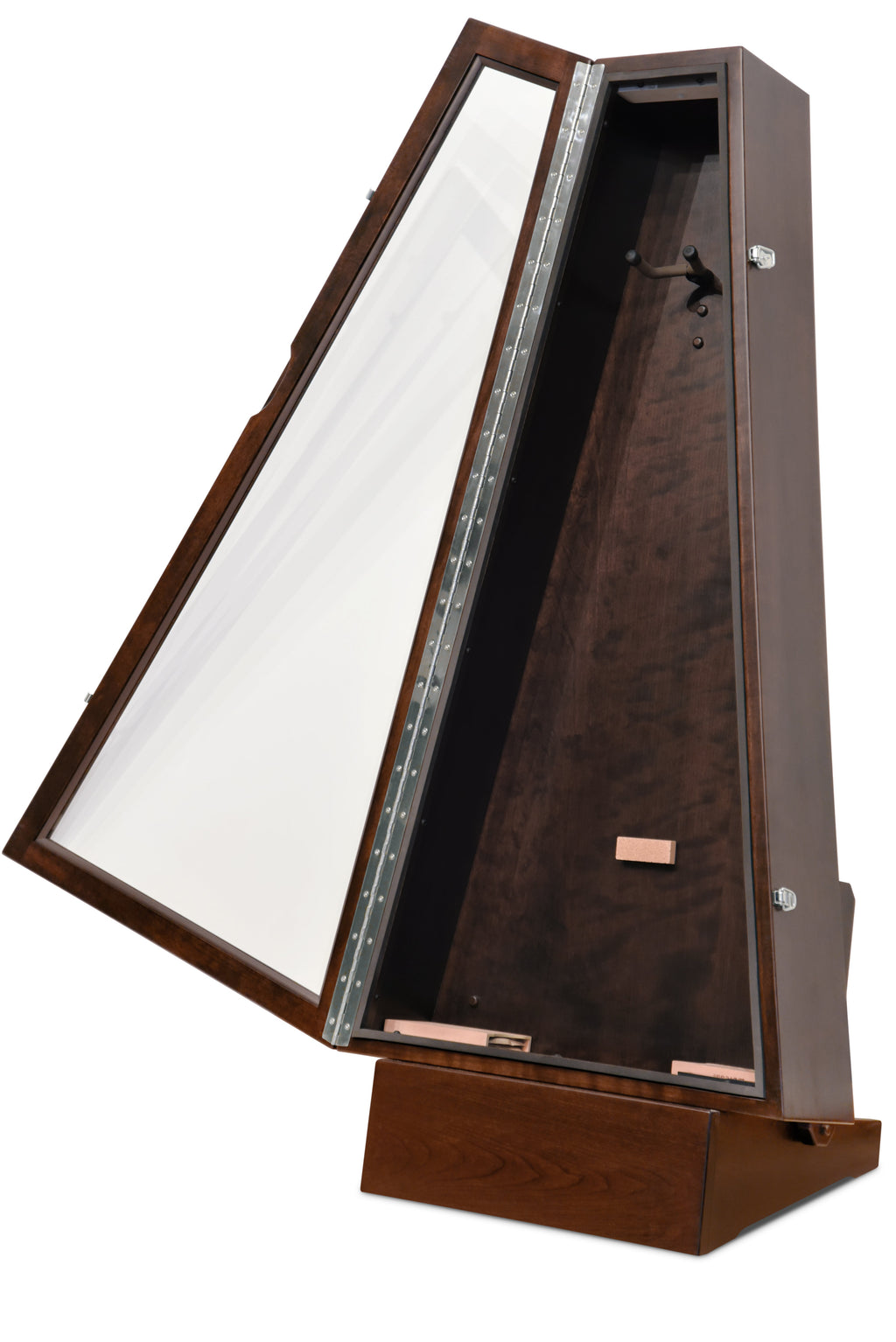 ClimaStand Triangle Humidor with Base - Cherry with Onyx Stain Acoustic Remedy Cases