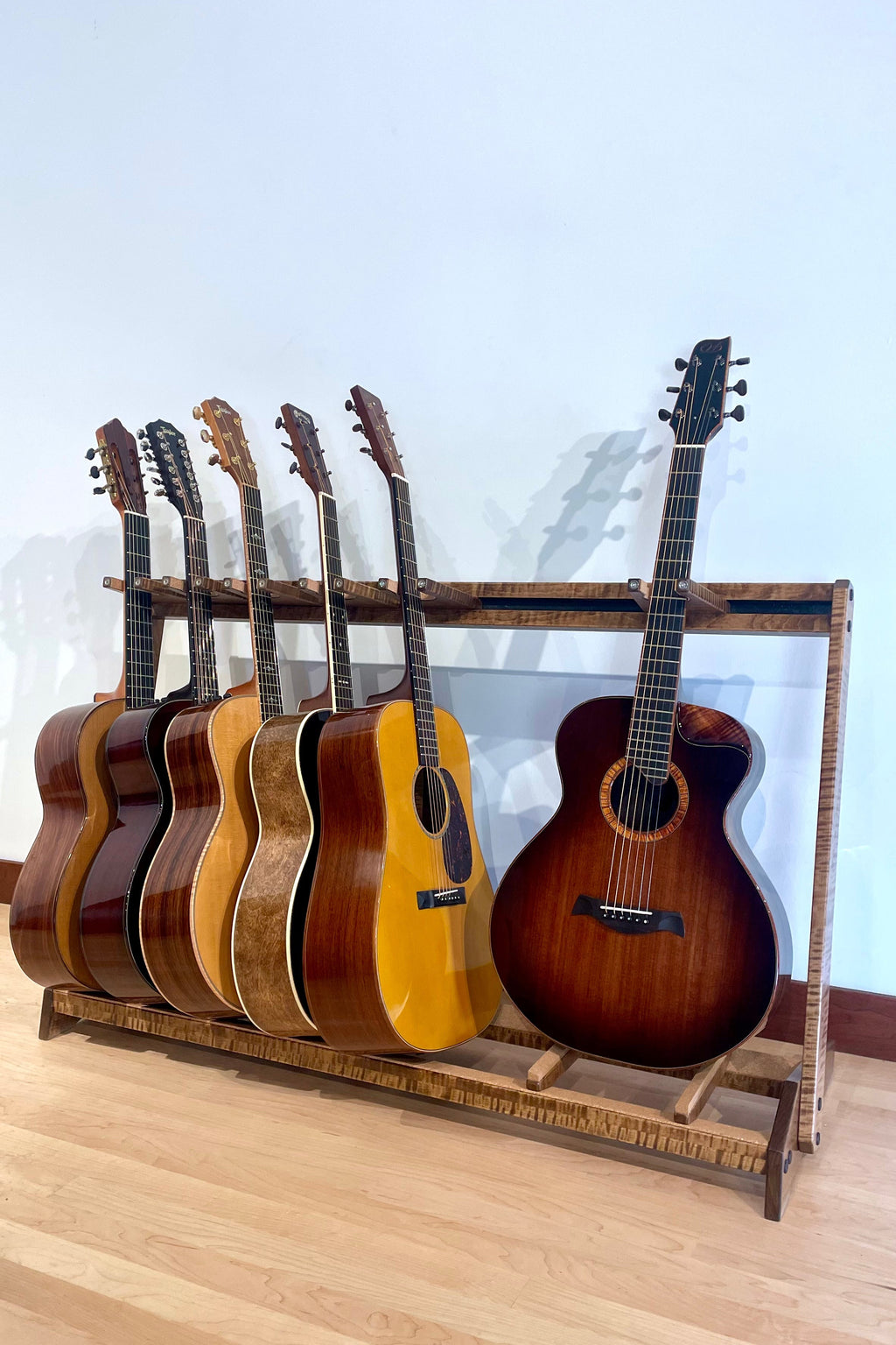 Traditional StringRack - Flamed Maple - Provincial Acoustic Remedy Cases
