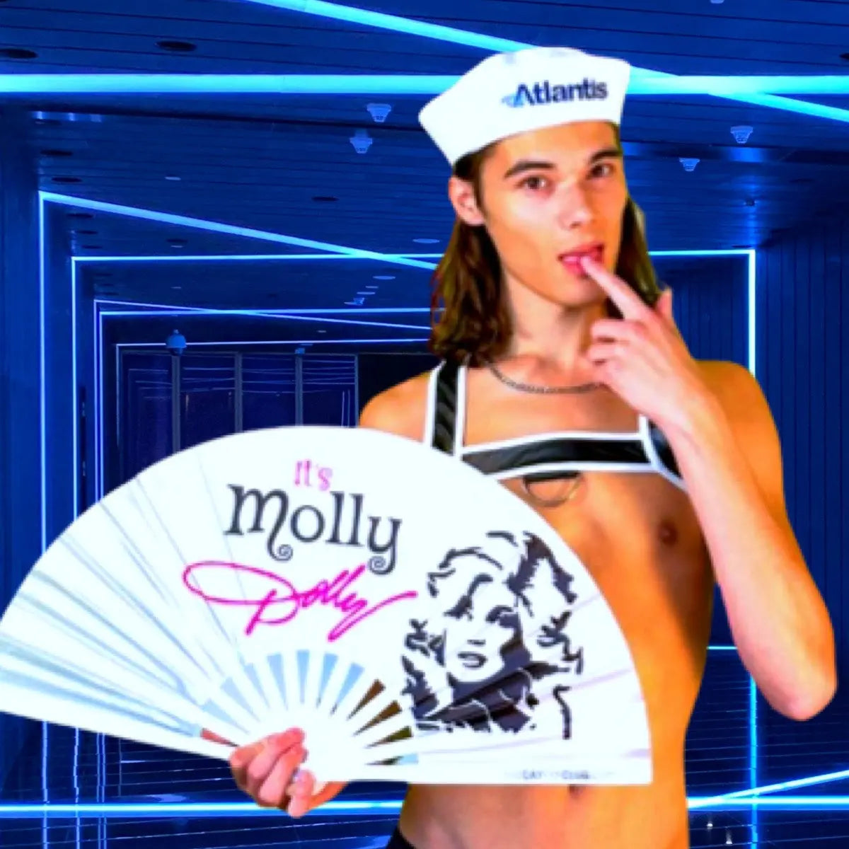 Molly Dolly Fan (UV) The Gay Fan Club