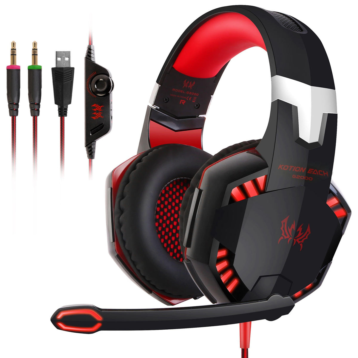 Kotion Each G2000 Gaming Headset Over Ear Headphones  for PS4 Xbox Nintendo Switch PC Laptop Best Product Finds