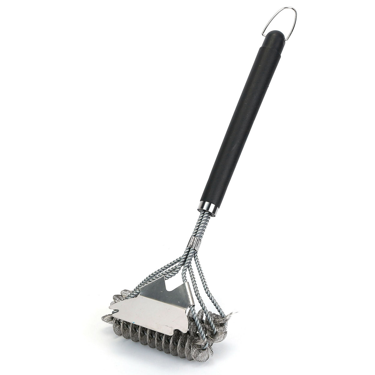 16.5in BBQ Grill Cleaning Brush - Stainless Steel Barbecue Cleaner & Scraper with Stiff Wire Bristles for Cooking Grates Best Product Finds