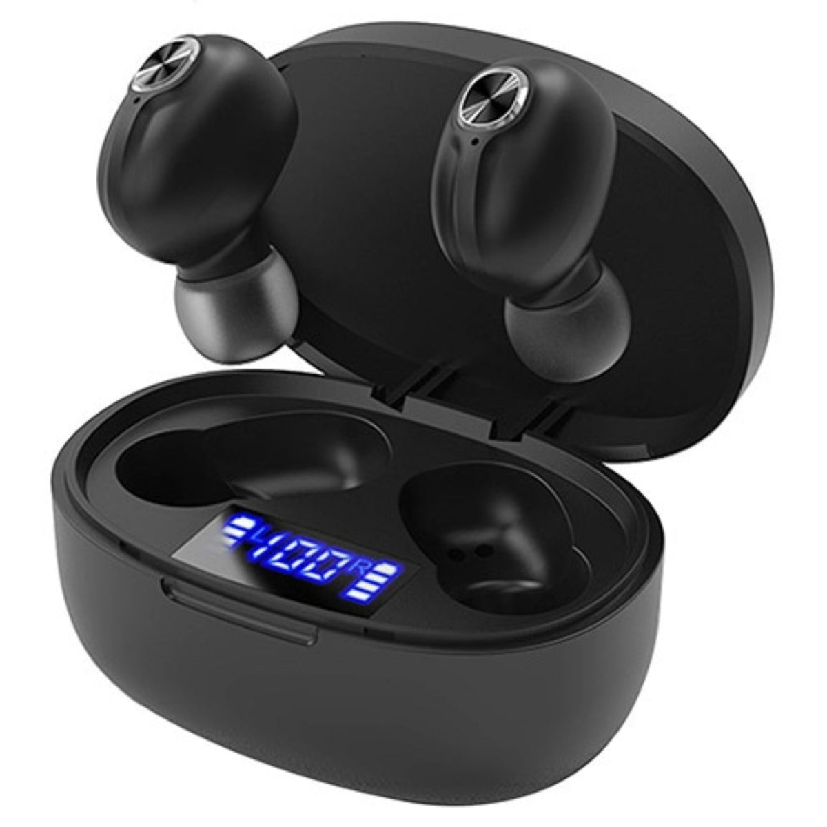 TWS Wireless 5.0 Earbuds - In-Ear Stereo Headset with Noise Canceling, Mic, Magnetic Charging Dock - for Driving, Working, Traveling - Packs & Pieces Best Product Finds