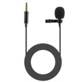 Clip On Microphone Hands Free Lavalier Lapel Mic Omnidirectional Microphone w/ 3.5mm Jack For Camera Smartphone Computer Best Product Finds