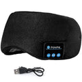 Sleep Eye Mask Wireless Headphones Adjustable Hands-free Skin Friendly Cotton Mask Headsets w/ Speakers Microphone Washable For Insomnia Travel Best Product Finds