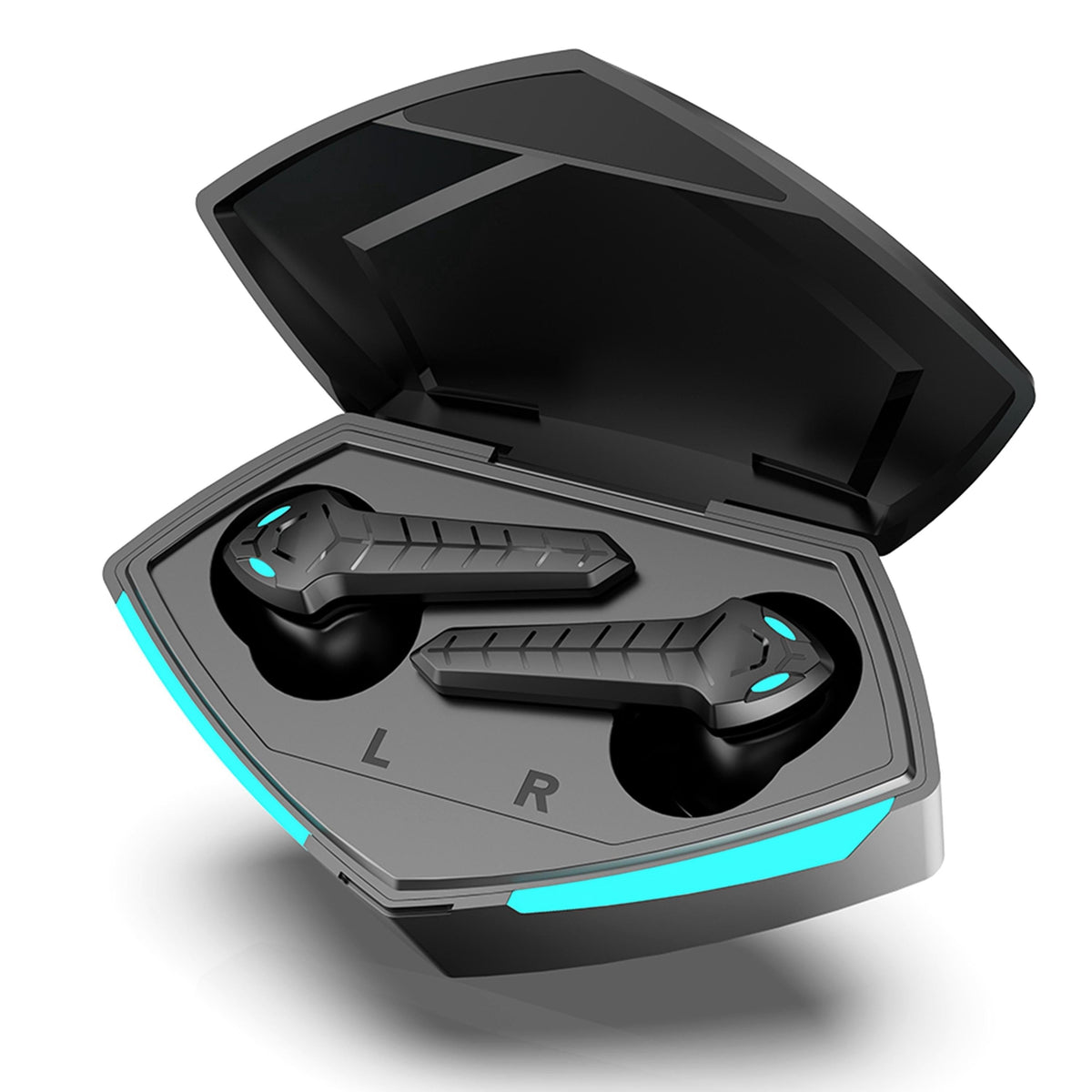 Wireless V5.2 Gaming Earbuds IPX4 Waterproof Touch Control Earphones with Mic 65ms Latency 13mm Driver 25H Play Time TWS Charging Case Best Product Finds