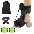 Plantar Fasciitis Night Splint Adjustable Foot Orthotic Brace Support Achilles Tendonitis Ankle Pain Relief Hard Spiky Massage Ball 2 Arch Support Ban Best Product Finds