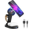 4-in-1 Magnetic Wireless Charger: 15W Fast Charging Stand for iPhone 13/12 Pro Max, iWatch, AirPods Best Product Finds
