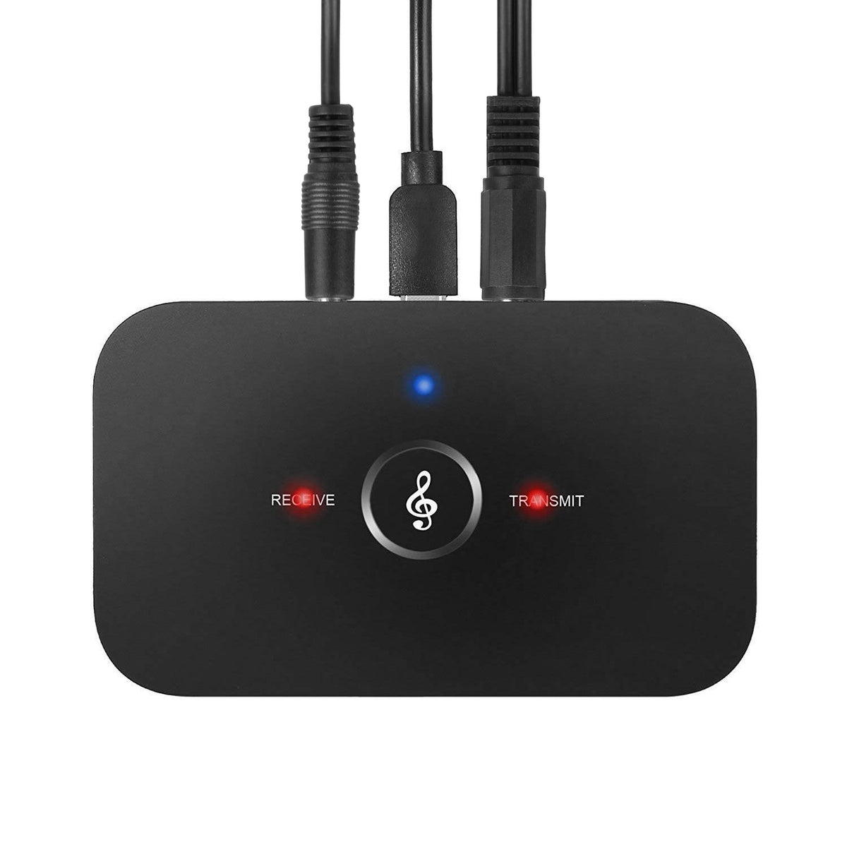 Wireless V5.0 Transmitter Receiver with aptX Low Latency 2-in-1 Wireless 3.5mm Audio Adapter for TV Headphones Speakers PC Sound System Car Best Product Finds