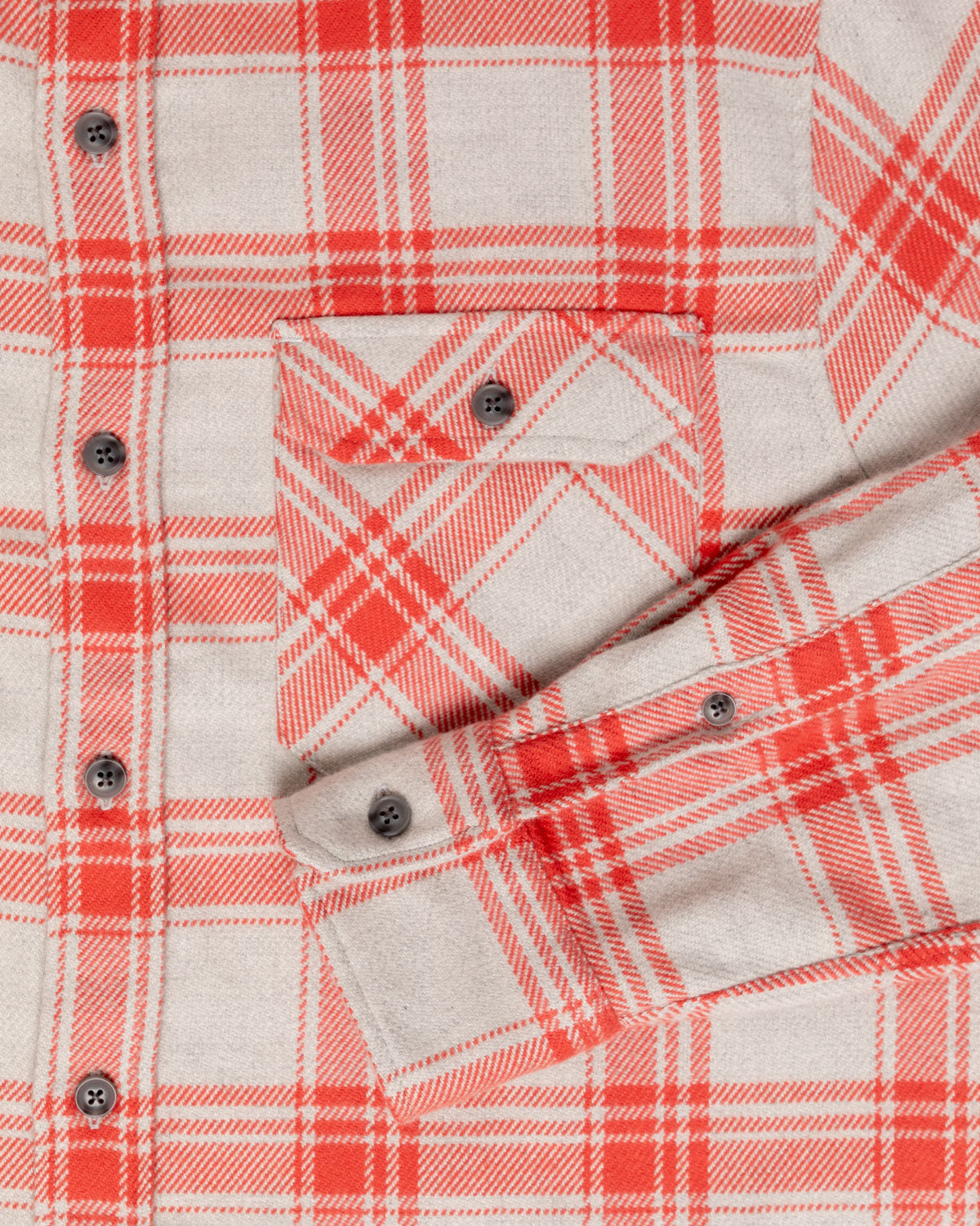 Field Grand Flannel, Oatmeal MuskOx Flannels