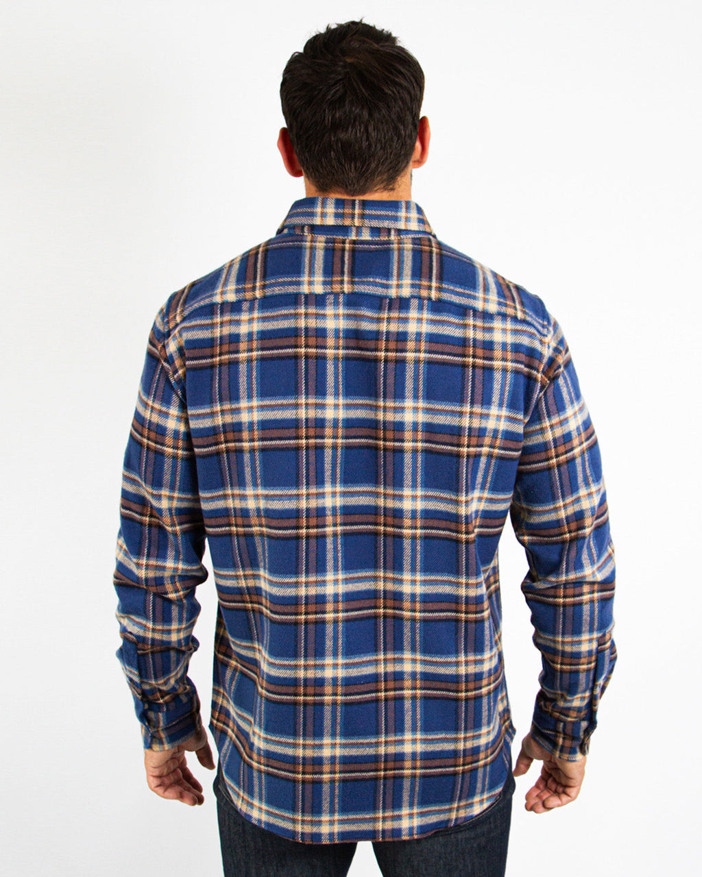 Field Grand Flannel, Pecan Plaid MuskOx Flannels