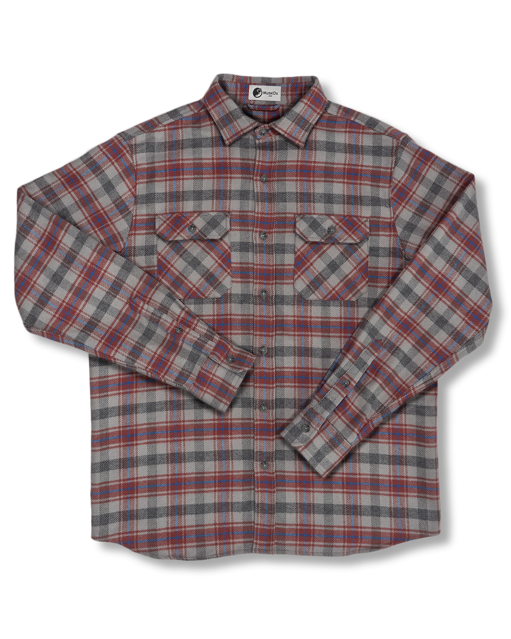 Field Grand Flannel, Sedona Red MuskOx Flannels