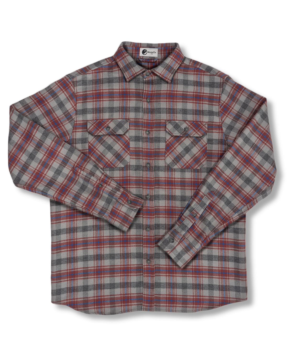 Field Grand Flannel, Sedona Red MuskOx Flannels