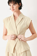 DESERT MINIMAL WOVEN VEST Flying Tomato