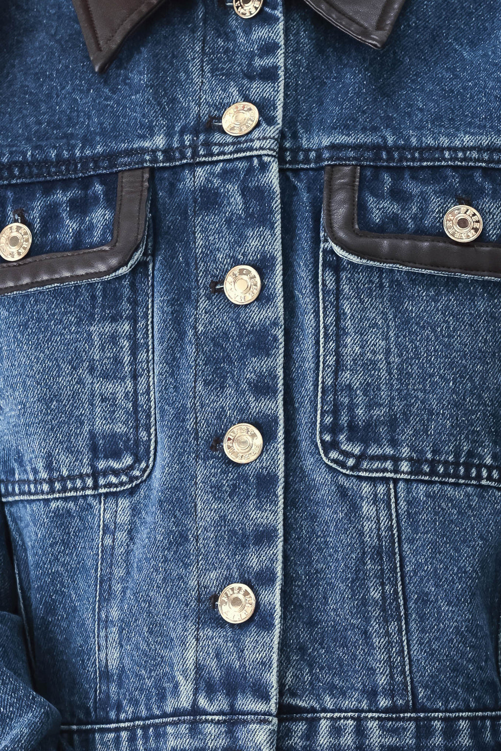 VINTAGE DENIM RENDEZVOUS DENIM CROP JACKET Flying Tomato