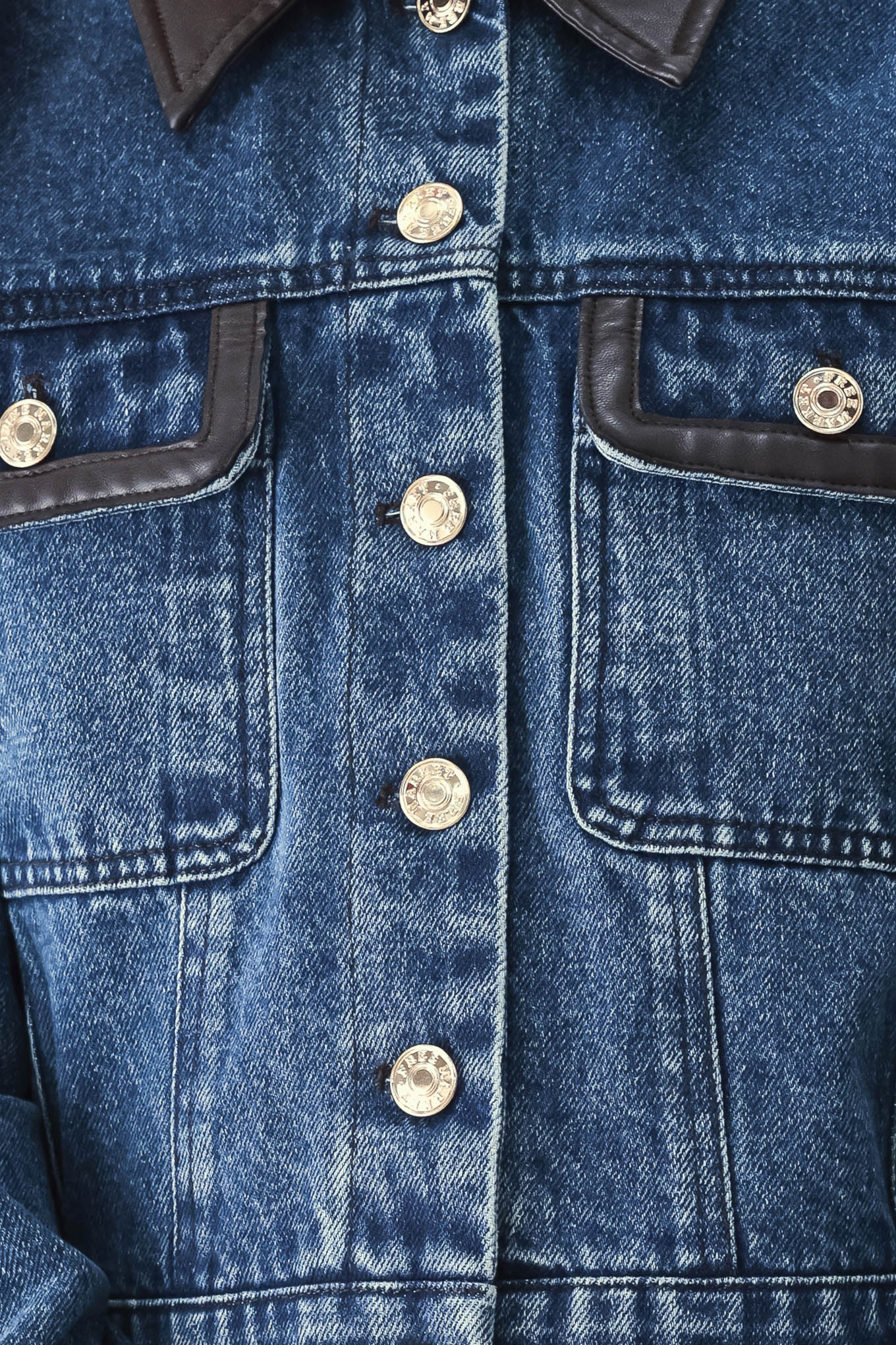 VINTAGE DENIM RENDEZVOUS DENIM CROP JACKET Flying Tomato