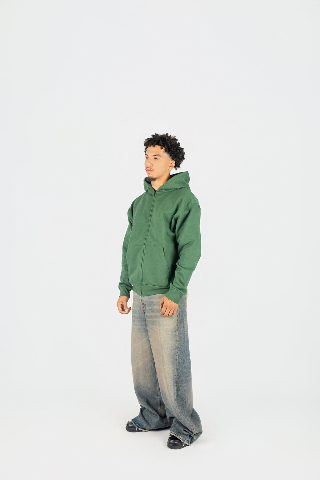 Heavyweight Boyfriend Zip Up Superline