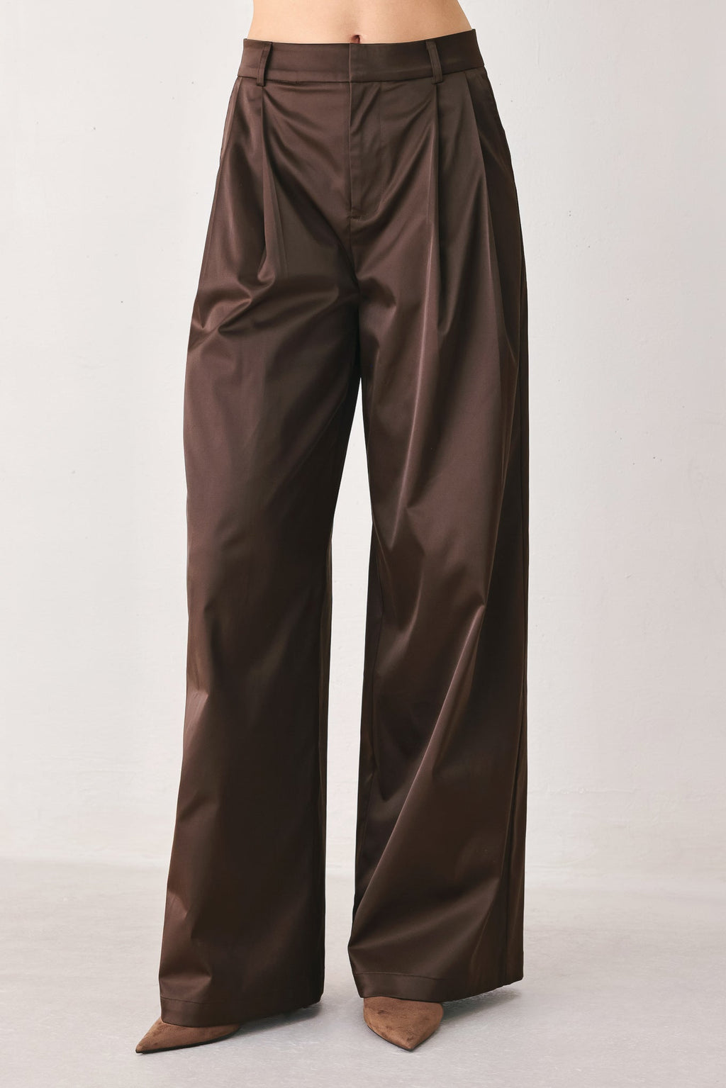 PARCHMENT RELAXED-FIT WOVEN PANTS Flying Tomato