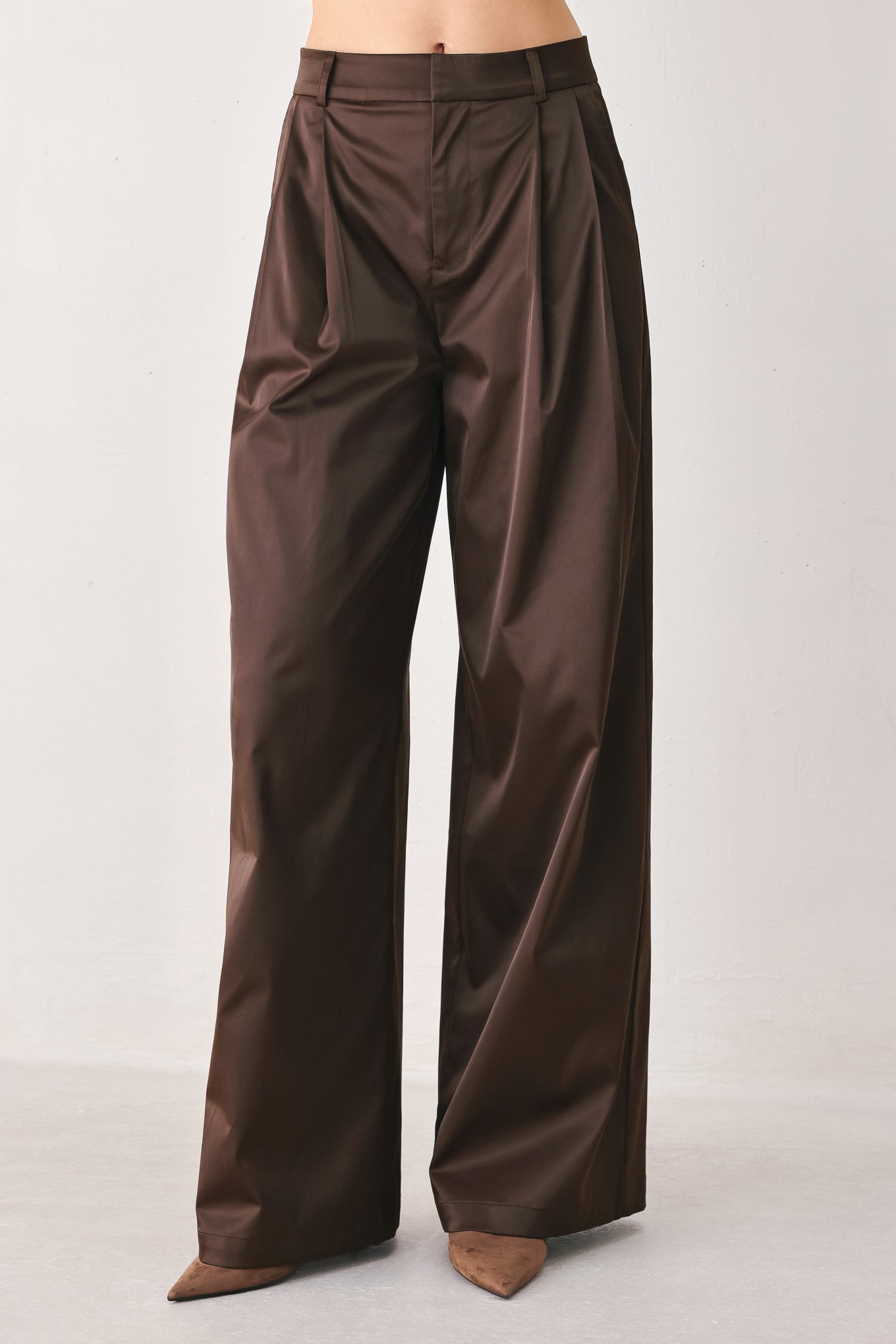 PARCHMENT RELAXED-FIT WOVEN PANTS Flying Tomato