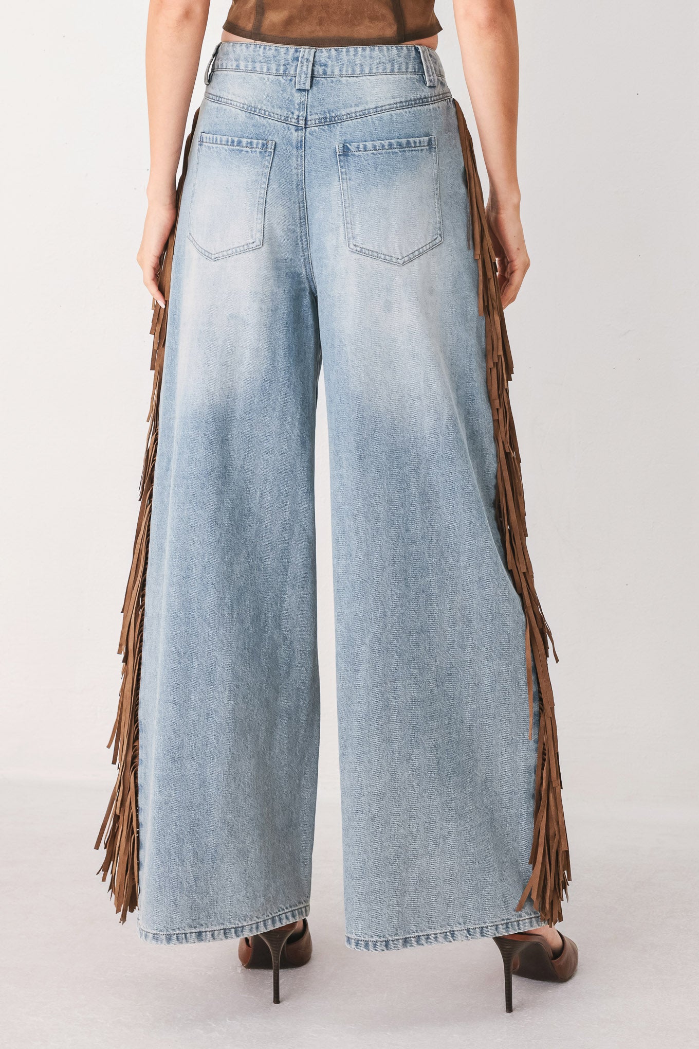 NASHVILLE SIDE WASHED DENIM PANTS Flying Tomato