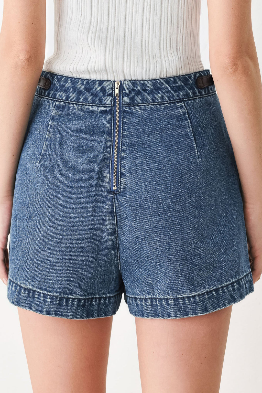 VINTAGE DENIM RENDEZVOUS DENIM SKORT Flying Tomato