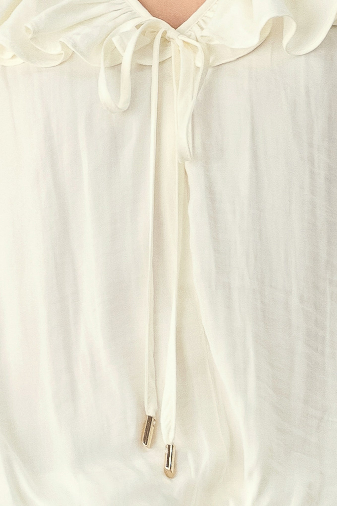 CLOUDRIFT IVORY WOVEN TOP Flying Tomato