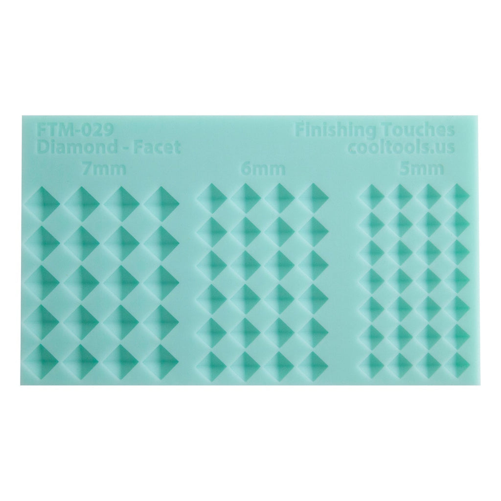 Finishing Touches Mold - Diamond Facet Cool Tools