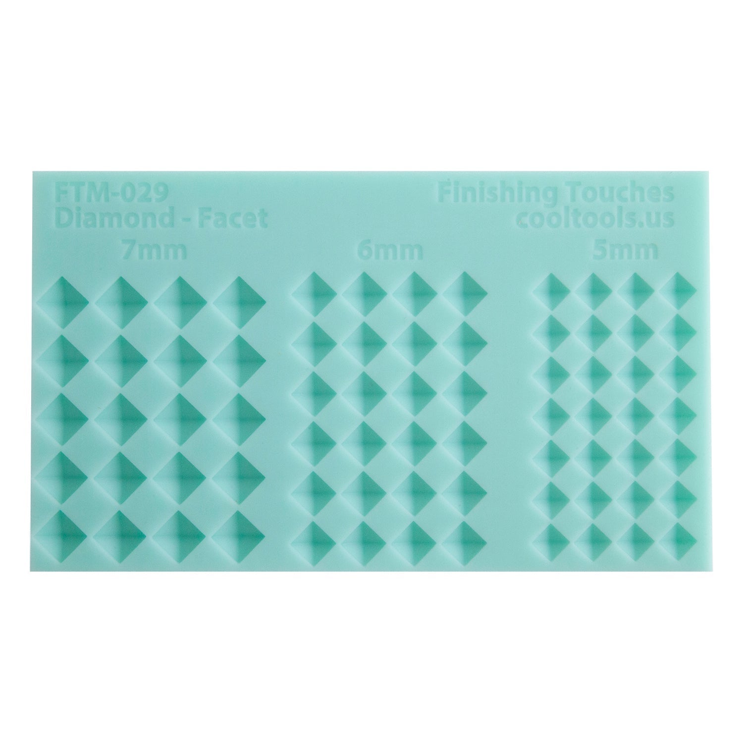 Finishing Touches Mold - Diamond Facet Cool Tools