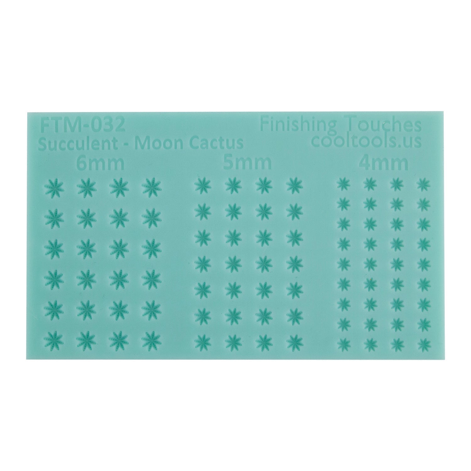 Finishing Touches Mold - Succulent - Moon Cactus Cool Tools