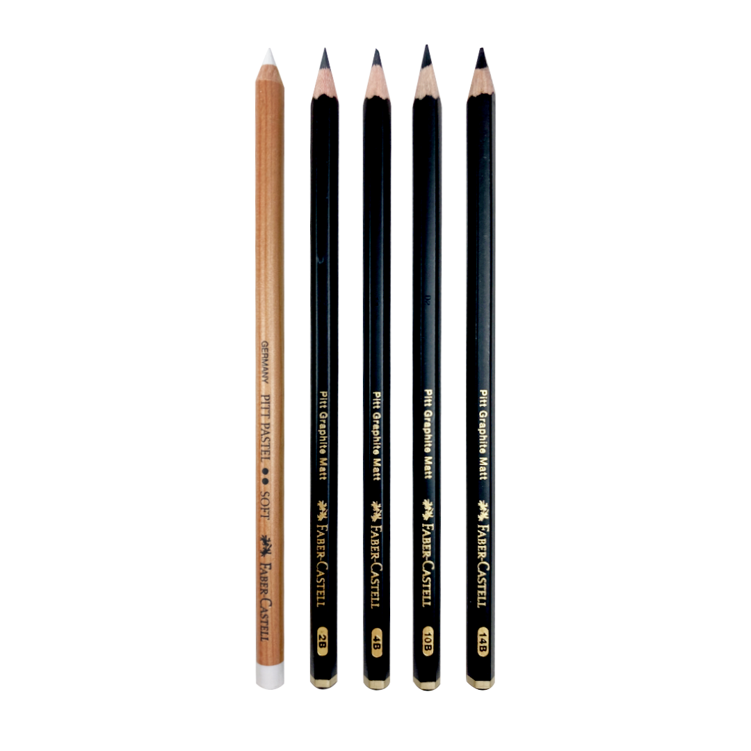 Custom Faber-Castell Matte Graphite Pencil Set ShopSketchBox