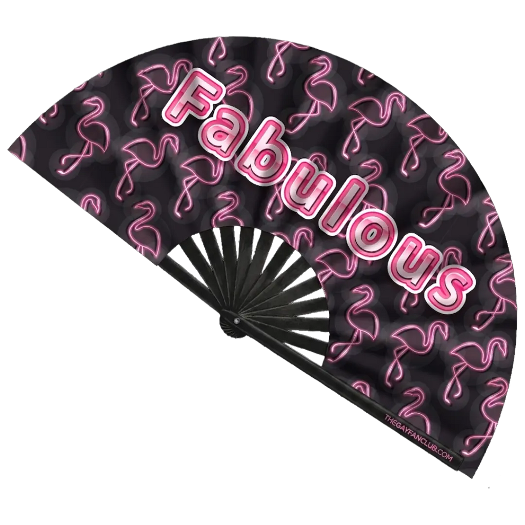 Fabulous Flamingo Fan The Gay Fan Club