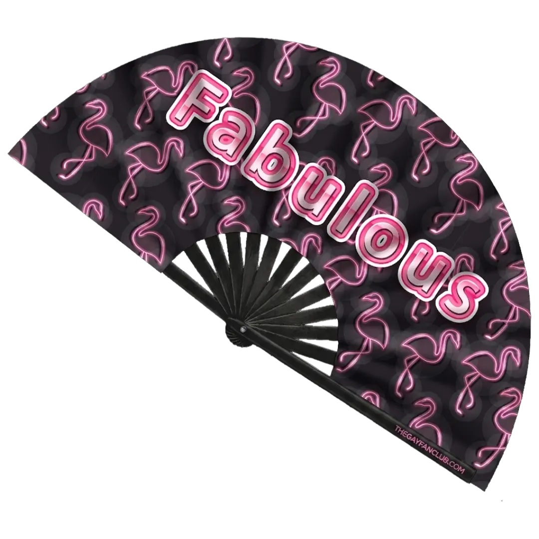 Fabulous Flamingo Fan The Gay Fan Club