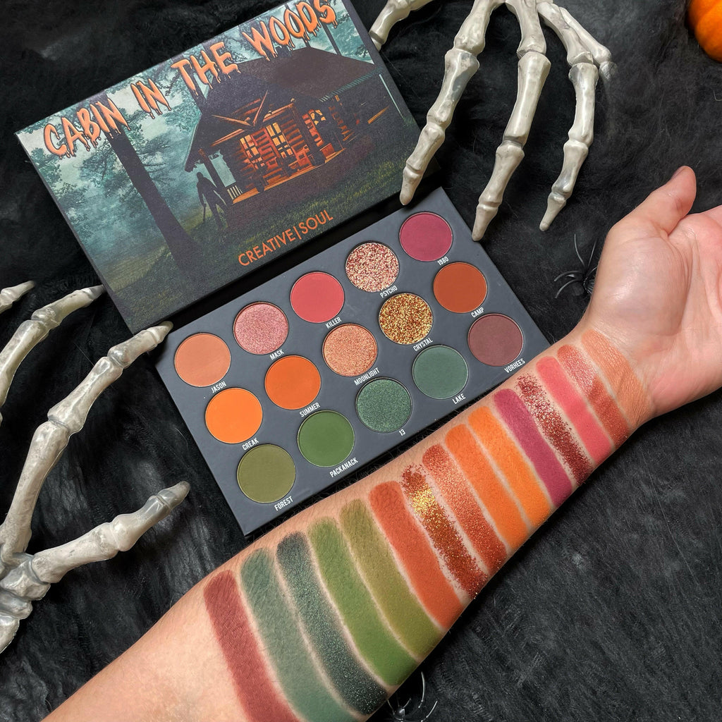 Cabin In The Woods Eyeshadow Palette Creative Soul Cosmetics