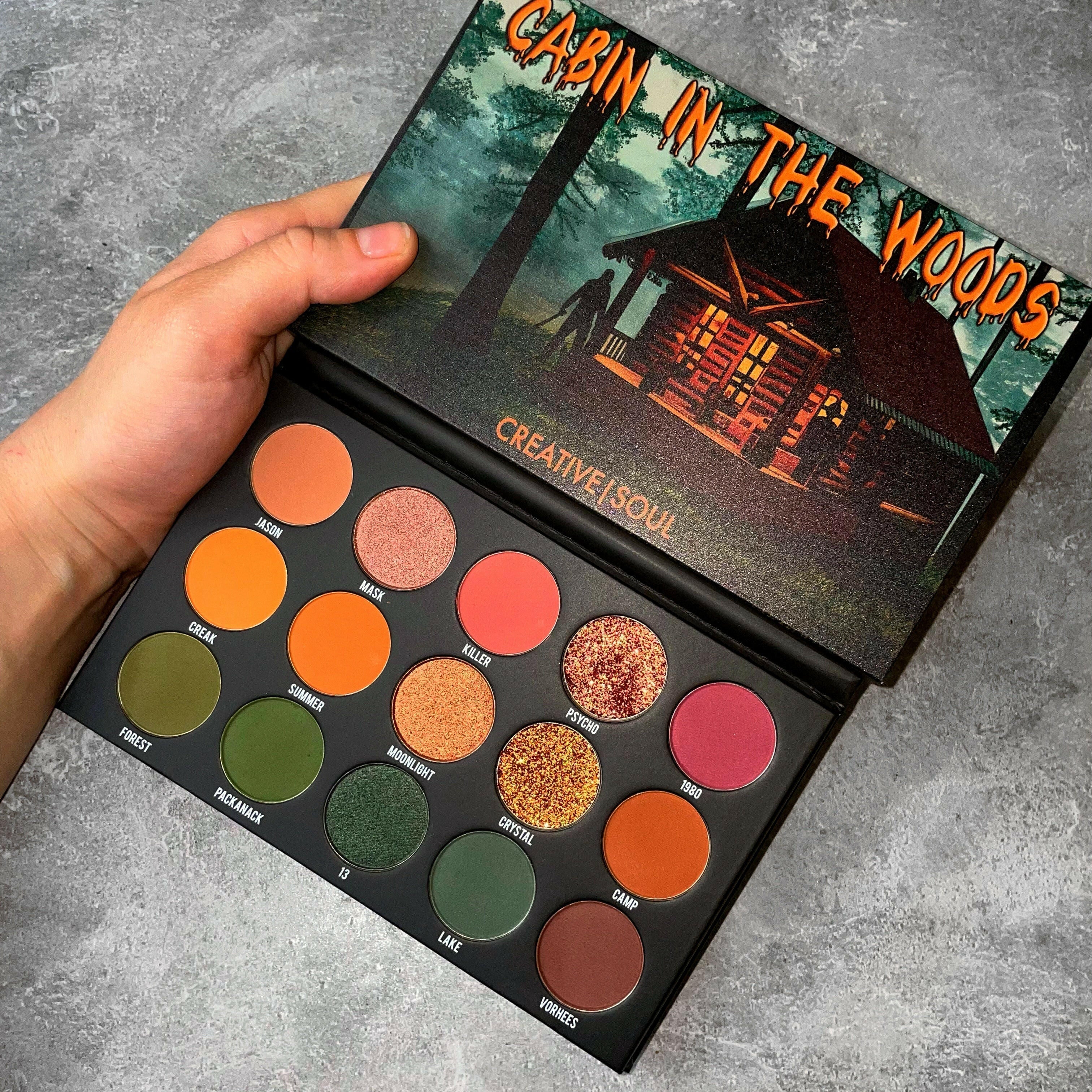 Cabin In The Woods Eyeshadow Palette Creative Soul Cosmetics